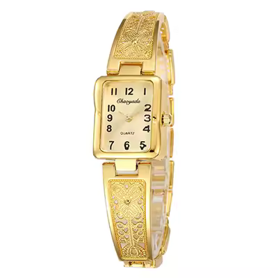 Reloj De Mujer De Lujo En Acero Inoxidable Dorado Moda Casual Vestimenta Reloj De Pulsera Para Damas Relogio Feminino - 1