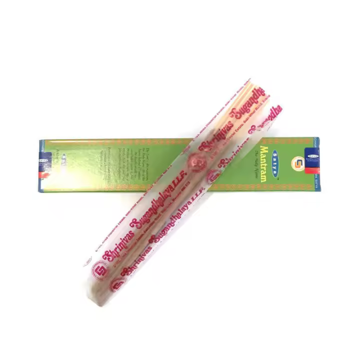 Incienso Satya Mantram Nag Champa 12x15g | Aroma Exquisito - 1
