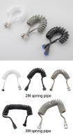 Cabo De Ducha Flexible De Acero Inoxidable Conector De Tubo De Resorte Universal Accesorio De Bidé Para Extensión Y Riega Mano - details 1