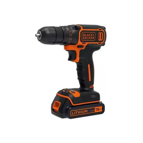 Taladro Atornillador 18V Black+Decker | Función Reversible - 1