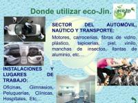 Pack  ECOJIN Original Spa Azul + BAYETA + ESTROPAJO + ESTROPAJO JABONOSO – Limpiador Multiusos Desengrasante Biodegradable con Aroma a Limpio - details 4