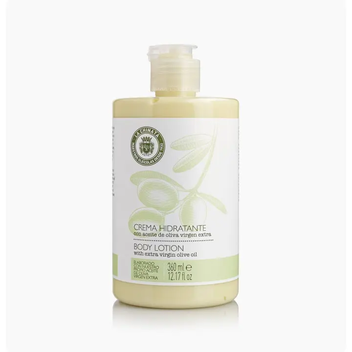 Crema hidratante con aceite de oliva virgen extra 360 ml La Chinata. - 1