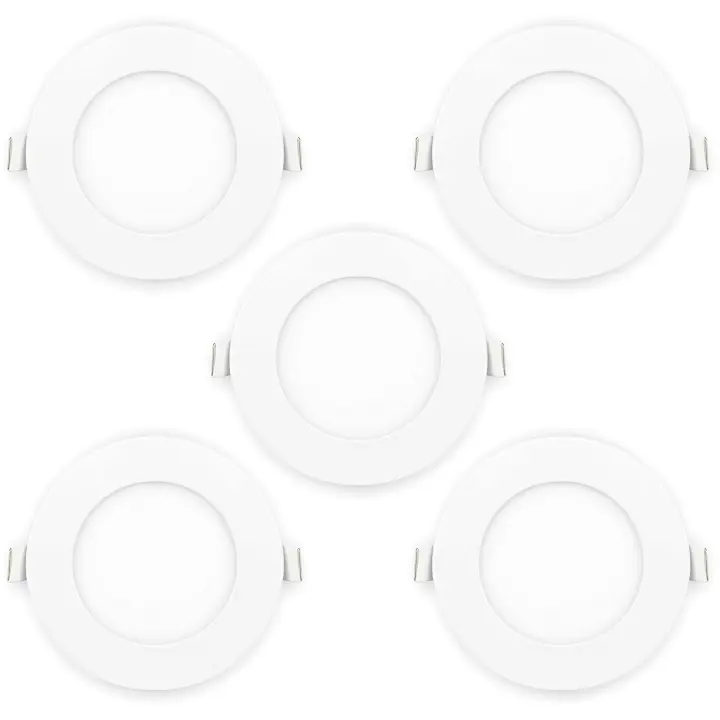 Hybec - Downlight LED techo empotrable 6W, 12W Foco LED Interior techo, Driver incluido, - 1