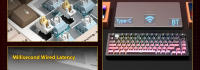TECLADO MECÁNICO GAMING LEOBOG Hi75C pro Con Aluminio Y Teclas De Intercambio Calor Cableado RGB Personalizable Para Jugador Con Gaskets - details 5