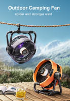 Ventilador De Techo Portátil Recargable 20000mAh Para Camping Con Lámpara Y Gancho Circulador De Aire Exterior Sin Cable Para Tienda - details 0