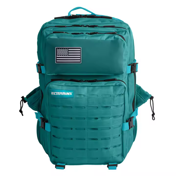 ELITRAINX Mochila Táctica V2 All In 45L Turquesa - 1