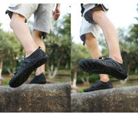 Zapatillas De Agua Para Hombre Verano Zapatos Nudos Cremallera Deslizante Secado Rápido Deportes Acuáticos Yoga Natación Ejercicio - details 2