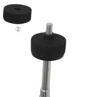 LADE Cymbals Stand Sleeves Set De 18 Piezas Con Base Y Tornillos De Alas Accesorio Para Batería Reemplazo De Felpa Para Estuche De Cymbal Hi-Hat - details 3