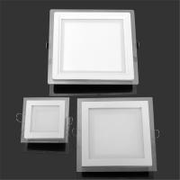 Lámpara De Techo Recubierta De Vidrio LED Panel Bajo 6W 9W 12W 18W 24W Luz De Punto LED AC85-265V Con Adaptador Para Cocina Estudio Sala De Estar Comedor Baño - details 1