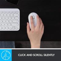 Logitech Ratón Inalámbrico Pebble M350 | Mouse Ligero y Delgado con Bluetooth | Silencioso para Oficina | Compatible con Portátil y Tableta | Batería 2 en 1 USB | Disponible en Varios Colores - details 3