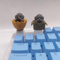 Teclados Mecánicos Personalizados Con Diseño De Perro De Anime Dibujos Animados Llaveros De Muñeca DIY Para Gamers - details 6