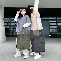Mochila Unisex Grande Impermeable Deportiva Bolso De Viaje Casual Para Hombres Y Mujeres Bolsa De Mano De Nylon Con Cierre De Zipper - details 13