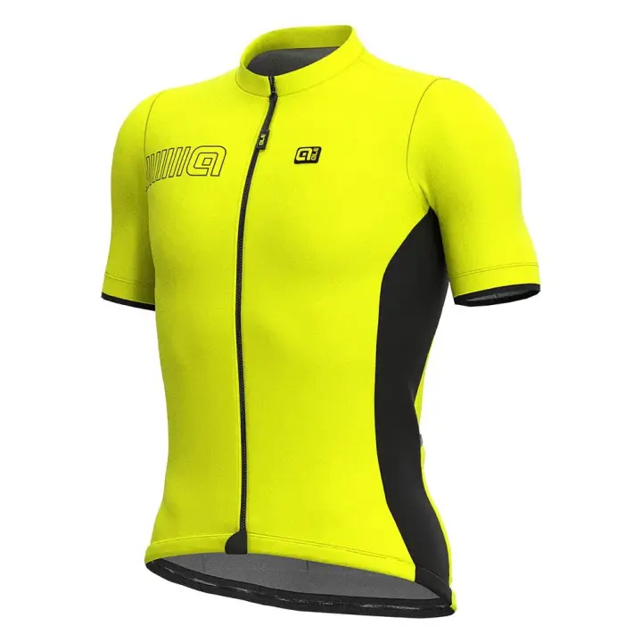 Ale Maillot De Manga Corta Solid Color Block - 1
