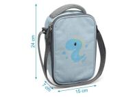 Bolsa Térmica Nevera para Merienda Termosellada 24x15 Kiokids - Rosa - details 0