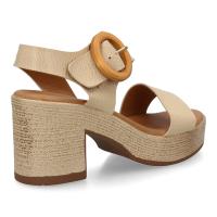 PuntoSalao Sandalias beige de tacón y plataforma para mujer VR5-1612 - details 2