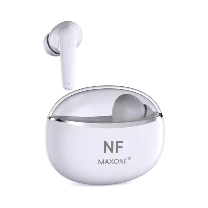 Auriculares Inalambricos Bluetooth, Marca NFMAXONE- Cascos lnalámbricos Bluetooth 5.3 Reproducción de 40 Horas Hi-Fi Estéreo Auriculares lnalámbricos USB C Audifonos Inalambricos HD Mic para iOS Galaxy Xiaomi Android - 1