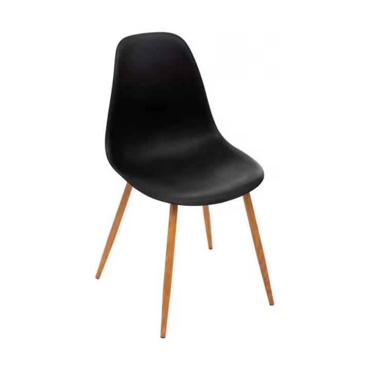 Silla de Comedor Atmosphera Taho Negro Polipropileno (47 x 53 x 85 cm) - 1