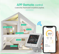 Termostato Inteligente Inalámbrico WiFi Tuya Para Calefacción De Boilera Programable Control Remoto De Temperatura De Habitación Compatible Con Alexa Google - details 5
