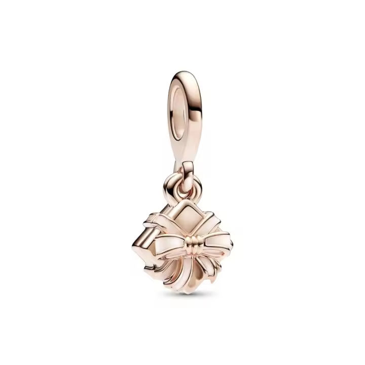 Charm Colgante con un recubrimiento en oro rosa de 14k Regalo Cumpleaños que se abre Pandora 782591C01 PANDORA Raíz Joyas de Plata Joyas Pandora MUJER inicio Charm Pandora Colgantes de Plata Mujer Pandora Original - 1