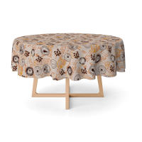 VALENTIA HOME Mantel Resinado Moca | Protege Tu Mesa | Impermeable y Antimanchas - details 2