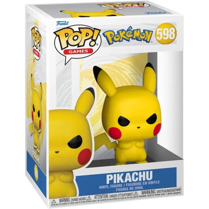 Figura de Vinilo Pokémon POP! Games Pikachu Altura 10 Cm - 1