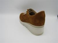 ZAPATO DE CUÑA CON CORDON ELASTICO, PEPE MENARGUES 11107, materiales de piel, cuña de 5cm, plantilla extraíble acolchada - details 2