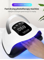 Lámpara Secado Rápido De Uñas UV Con Sensor 72LED Potente Para Artistas De Uñas Profesionales En Salón Herramientas De Cura De Esmalte De Gel - details 0