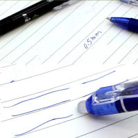 Juego De 23 Piezas De Bolígrafos Gel Erasables 0.5mm De Gran Capacidad Con Recarga Estilo Mágico En Negro/Azul Para Escritura En Oficina Y Escuela - details 1