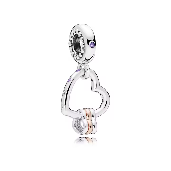 Pandora Pandora Rose Joyería Charm transparente 787247NLCMX , para Mujer - 1