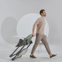 Kinderkraft  - TUMMIE Trona Bebé, 2 en 1, trona para niños, trona combinada, Asiento desde los primeros meses de vida, reposapiés, Posición tumbada, con juguetes, ajustable - details 6