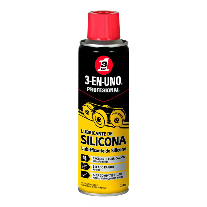LUBRICANTE DE SILICONA 250ml 34468 3 EN 1 - 1