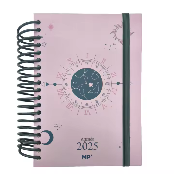 LILI HOME - Agenda 2025 A5 con Diseño Floral - Grosor 2 Cm - 1