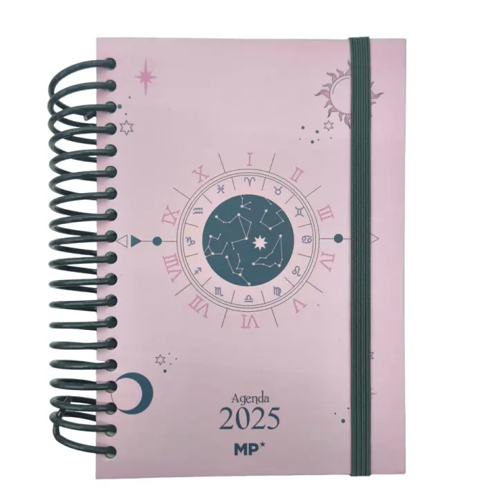 LILI HOME - Agenda 2025 A5 con Diseño Floral - Grosor 2 Cm - 1