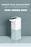 Dispensador De Jabón Automático Inductivo Espuma USB Recargable Inteligente Dispensador De Alcohol Spray Capacidad 400mL - details 0