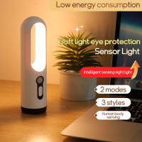 Lámpara Nocturna Recargable Con Sensor De Movimiento Modos De Iluminación Variados Luz LED Sin Parpadeo Protección Para Los Ojos Para Lado De La Cama - details 0