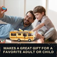 Conjunto De Construcción Breaking Bad 986 Piezas Juguete Educativo DIY Autobús Y RV Regalo De Cumpleaños Para Niños Y Niñas - details 5