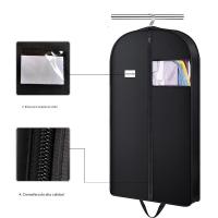Funda transparent para ropa with ASAS (gris, 3 piezas, 60*15*150 cm) Bolsa de viaje para hombre - details 0