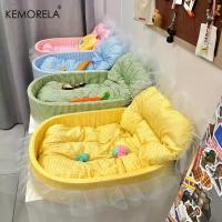 KEMORELA Silla De Tela Para Gatos Con Borde De Gaze Lavable Y Desmontable Universal Para Perros Y Gatos Todas Las Estaciones - details 0