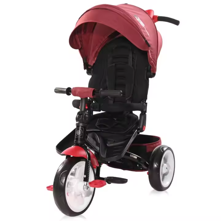 LORELLI Triciclo evolutivo JAGUAR con capota , asiento giratorio 360º y ruedas EVA de Lorelli - 1