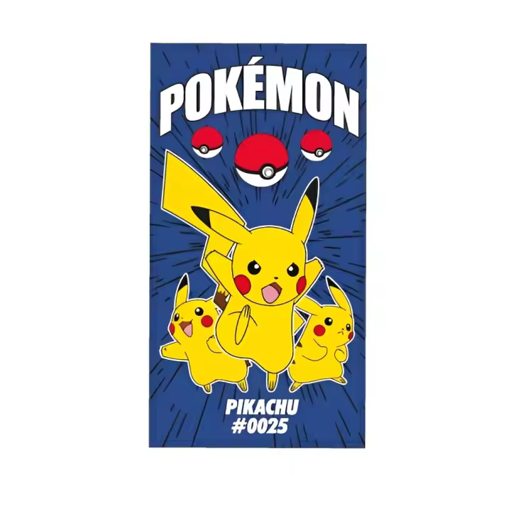 Sun City Toalla Playa Piscina Microfibra Pokemon 70 X 140 Cm - Absorbente - 1