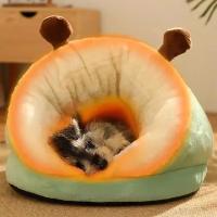 Cama Para Perro Pequeño Caliente Y Transpirable En Forma De Zapatillas Casa De Descanso Para Gatos Bolso De Sueño Plegable Y Lavable Para Mascotas - details 4