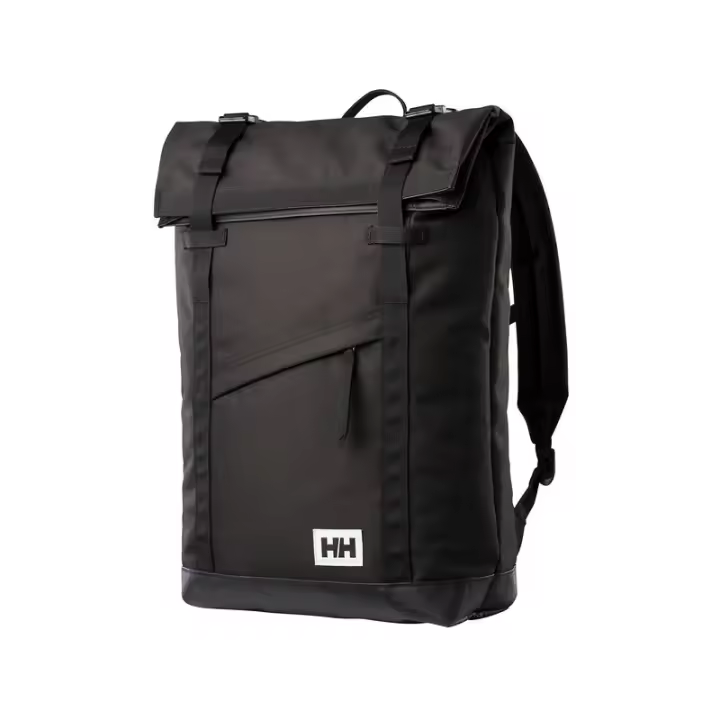 Mochila Negra Helly Hansen Stockholm Backpack Black 28L Resistente al Agua - 1