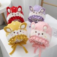 Gorro De Conejo Lindo Para Bebés Invierno Caliente Recién Nacidos Niños Niñas Bufanda Suave Protección De Orejas Infantil Bebé Bonnet - details 0