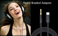 TEMCO Cable Auxiliar de USB C a Jack 3.5mm 1M, Cable Aux para Coche, Cable Nylon Trenzado Jack Audio Auricular, Cable Adaptador USB C a Aux, Para Escuchar Musica de Movil en Coche, Compatible con Xiaomi, Redmi, Huawei, Google Pixel, Oppo, OnePlus - details 5