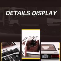 Modelo De Coche De Acción Initial D AE86s En Escala 1:20 Metal Sin Batería Regalo Para Niños Simulación Alta Con Sonido Y Luz Colección - details 14