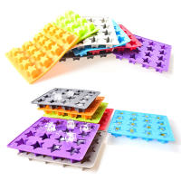 Molde De Silicona JCD Para Hielo Estrellado De 16 Cuadrículas Pentagrama Para Pastel Chocolate Helado Gelatina Galletas Herramientas De Hornear De La Cocina - details 4
