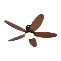 Lalumia LED Ventilador de Techo 42" con Luz LED Regulable – 3000K-6000K, Nogal Negro, 85-265V - details 0