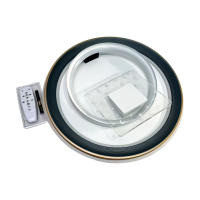 Hola LED Lámpara de Techo Moderna Redonda 63W x 2W, Regulable de 3000K a 6500K con Mando a Distancia – Iluminación Perfecta para Salón, Cocina, Dormitorio, Baño, Sala de Estar y Pasillo - details 0