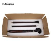 Bastón De Madera Creativo Con Diseño De Calavera De Diablos Negro Para Moda Y Cosplay Decorativo 93cm Con Punta De Goma Para Senderismo - details 13