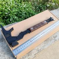 Martillo Multiusos Herramienta De Demolición Con Barra Y Prensa Para Exteriores Y Automóviles Regalo Para Hombres Uso Doméstico Y Camping - details 6